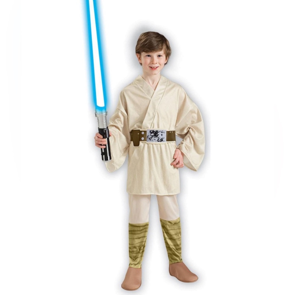 Kids Luke Skywalker Jedi Costume, Medium (8-10)